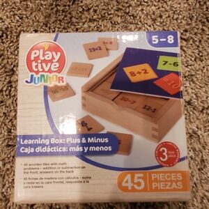 Learning Box: Plus and Minus, Age 5-8